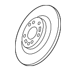 1771212 - Brakes: ACDelcoâ„¢ Rotor for Chevrolet: Bolt EUV, Bolt EV, Cruze, Volt Image