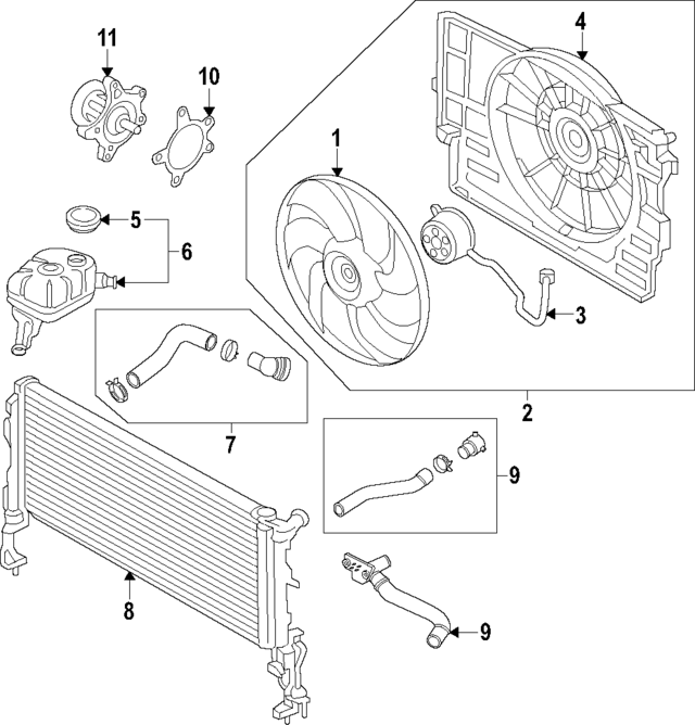 25327BE000 - : Inlet Hose for Hyundai Image