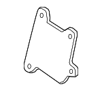 2162632U00 - Cooling System: Trans Cooler Spacer for Nissan: Maxima, Micra, Quest Image