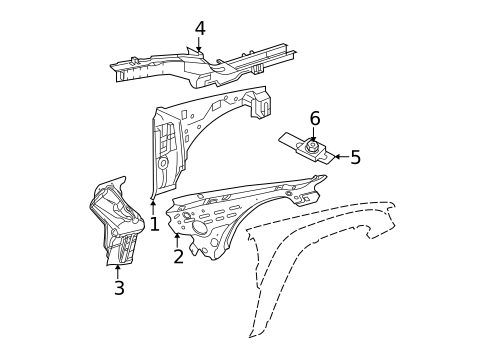 Structural Components & Rails for 2007 Jeep Commander #0