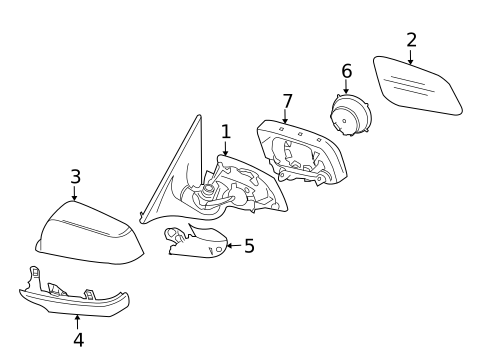 Mirrors for 2015 BMW 650i Gran Coupe #0