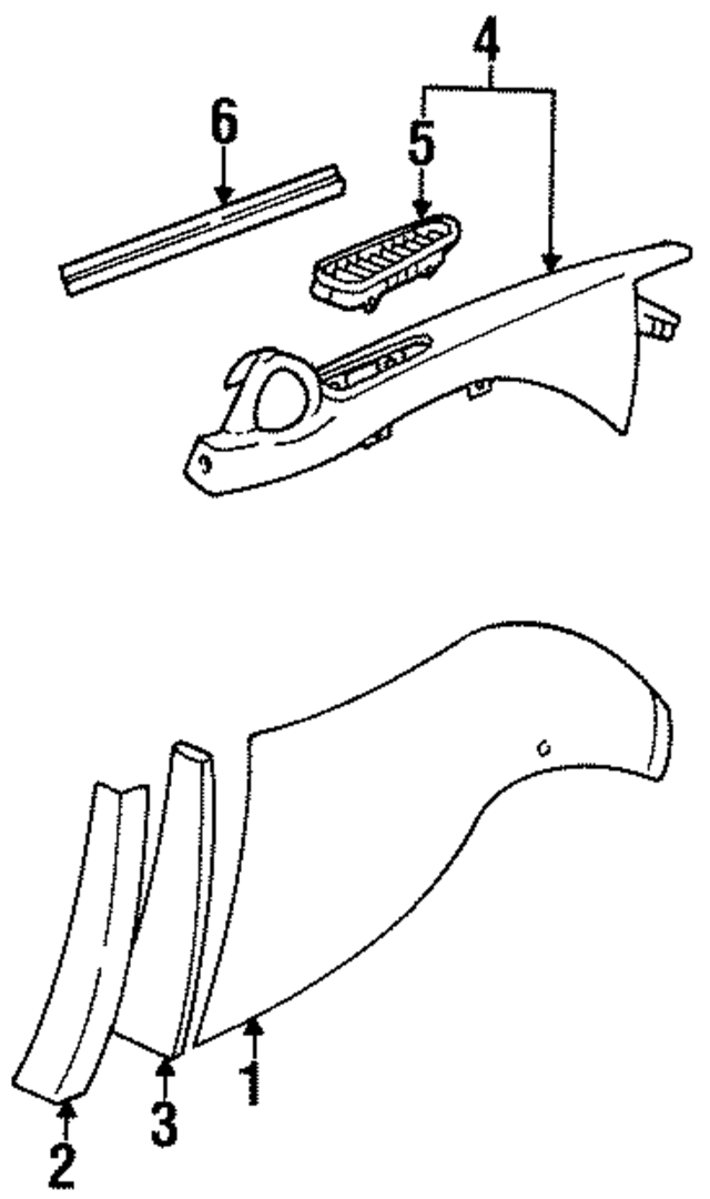 90155502301 - Body: Insert for Porsche Image