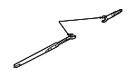26072258 - Steering: Upper Shaft for Buick: Century, Commercial Chassis, LeSabre, Park Avenue, Reatta, Riviera, Roadmaster, Skylark | Cadillac: 60 Special, Allante, Brougham, DeVille, Eldorado, Fleetwood, Seville | Chevrolet: Astro, Beretta, Camaro, Caprice, Cavalier, Corsica, Corvette, G10, G20, G30, Impala, Lumina, Lumina APV, Monte Carlo, P30 | GMC: G1500, G2500, G3500, P3500, Safari | Oldsmobile: 88, 98, Achieva, Aurora, Custom Cruiser, Cutlass Ciera, Cutlass Cruiser, Cutlass Supreme, LSS, Regency, Silhouette, Toronado | Pontiac: Bonneville, Firebird, Grand Am, Grand Prix, Sunfire, Trans Sport Image