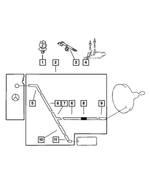 5119360AA - : Brake Booster Check Valve for Dodge: Sprinter 2500, Sprinter 3500 Image