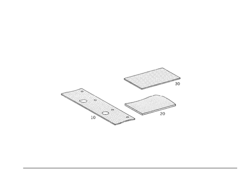 Insulation in Luggage Compartment for 1993 Mercedes-Benz 600SL #0