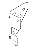 961661R100 - Body: AM/FM CD Mount Bracket for Hyundai: Accent Image