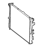 995005001 - Cooling System: Radiator for Mercedes-Benz Image