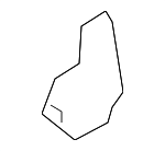 8H0807329A - Body: Strap for Audi Image