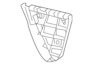 8H0807454 - : Bumper Guide for Audi Image