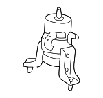 1236120231 - Engine: Front Mount for Toyota Image