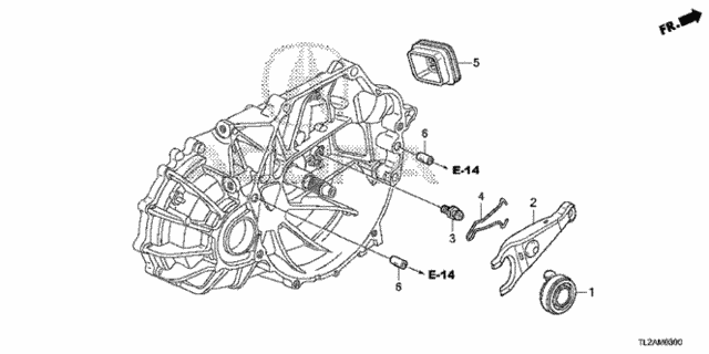 MT Clutch Release for 2013 Acura TSX #0