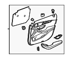 20572054119H15 - : Door Trim Panel for Mercedes-Benz Image
