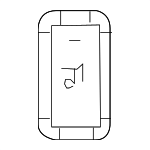 20590516187H52 - Body: Trunk Switch for Mercedes-Benz Image