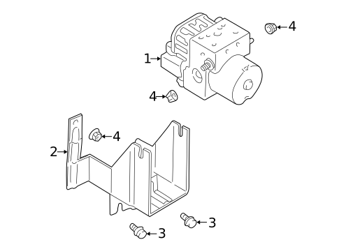 Anti-Lock Brakes for 2002 Dodge Stratus #1
