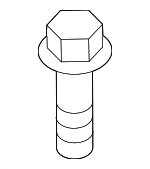 7147111389 - Body: Bumper Impact Bar Bolt for Mini Image