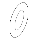 99970755841 - HVAC: Inlet Pipe O-Ring for Porsche: 718 Boxster, 718 Cayman, 911, Boxster, Cayenne, Cayman, Macan, Panamera Image