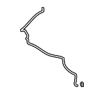 99157310502 - HVAC: Pressure Line for Porsche: 911, Boxster, Cayman Image