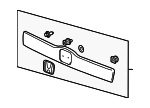 74890TM8A01ZM - : License Molding for Honda Image