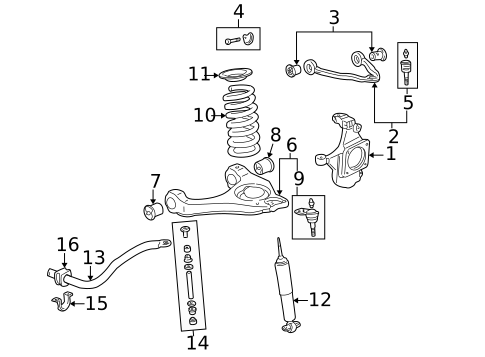 Suspension Components for 2007 Chevrolet Silverado 1500 Classic #4