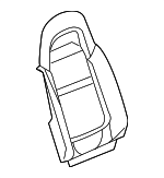 89039149 - Body: Seat Back Pad for Chevrolet: SSR Image