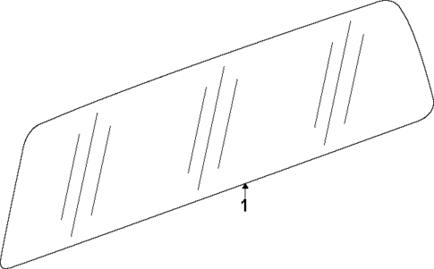 Glass & Hardware - Back for 2023 GMC Canyon #1