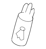 110194 - Electrical: License Lmp Bulb for Mazda: 2, 3, 323, 5, 6, 626, 929, B2300, B2500, B3000, B4000, CX-3, CX-5, CX-7, CX-9, GLC, Miata, Millenia, MPV, MX-3, MX-5 Miata, MX-6, Navajo, Protege, Protege5, RX-7, RX-8, Tribute Image