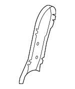 87448EA002 - Body: Recline Cover for Nissan: Frontier, Pathfinder, Xterra Image