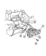 154632 - Electrical: Pan Head Screw for Mopar Image