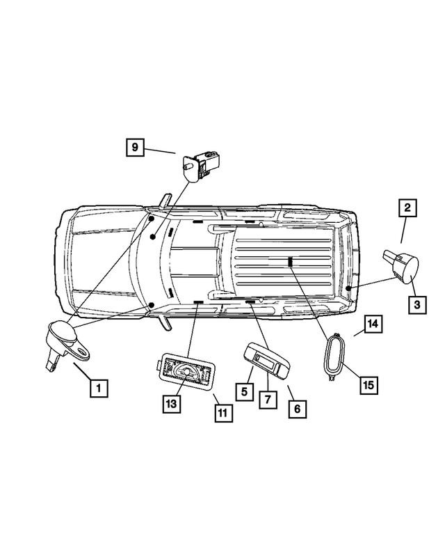 5137535AA - Electrical: Map Light Switch for Mopar Image image