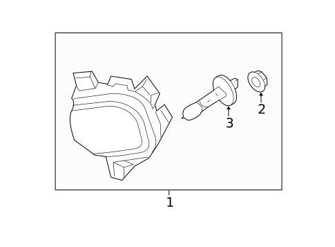 Fog Lamps for 2011 Hyundai Azera #0