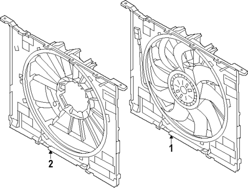 Cooling Fan for 2024 BMW 530i #0