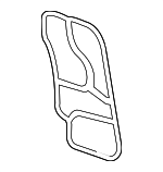 6L117070 - Engine: Oil Cooler Gasket for Volkswagen Image