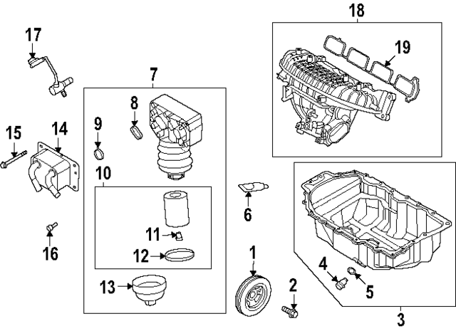 263322S000 - : Drain Plug for Hyundai Image