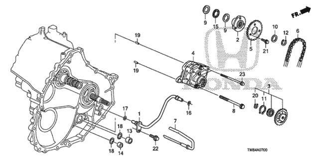 AT Oil Pump for 2011 Honda Insight #0