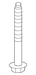90165TK8A00 - Suspension: Suspension Cross-member Mount Bolt for Honda: Odyssey, Passport, Pilot, Ridgeline Image