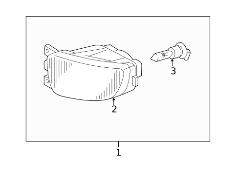 Fog Lamps for 2003 Lexus GS300 #0