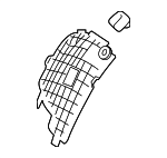 2136906600 - Body: Wheel Housing Access Cover for Mercedes-Benz Image