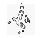 54500K9000 - : 2019-2022 Hyundai Veloster N - Lower Control Arm for Hyundai: Veloster N Image