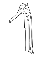 8K0821112C - Body: End Plate for Audi: A4, A4 Quattro, allroad, S4 Image