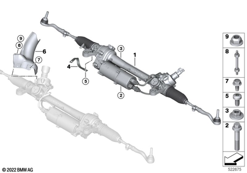 Electrical Steering for 2026 BMW 530i #0