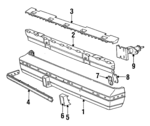 4194904 - Body: Bumper Cover for Mopar Image