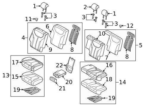 Second Row Seats for 2023 Hyundai Palisade #4