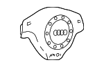 8P0880201BM4D9 - Electrical: Steering Wheel Air Bag for Audi: A4, A4 Quattro, S4 Image
