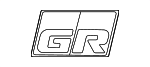 75430WAA01 - Body: Nameplate for Toyota: GR Supra Image