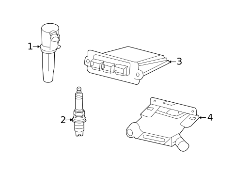 Secondary Ignition for 2006 Ford Escape #0