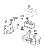 6512438AA - Electrical: Hex Flange Head Screw for Mopar Image