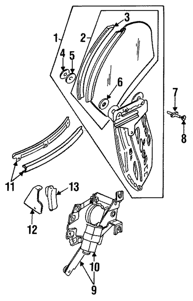 JLM11590 - Electrical: Window Motor for Jaguar Image