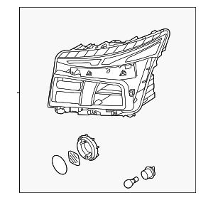 92101GA000 - : Headlamp Assembly for Hyundai Image