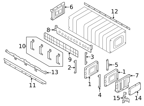 Electrical Components for 2012 Nissan LEAF #2