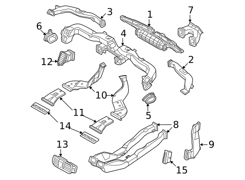 Ducts for 2012 Hyundai Genesis #0